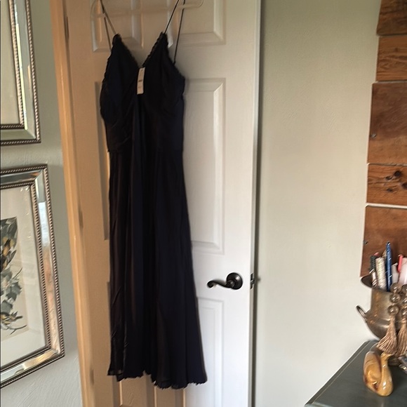 Collection ruched chiffon dress J Crew NWT - Picture 7 of 8